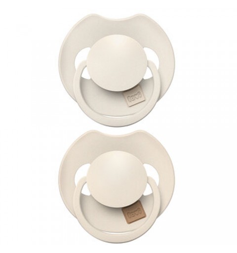 Lovi - Smoczek silikonowy dynamiczny Prime 18+m | Coconut/Ivory 34/403